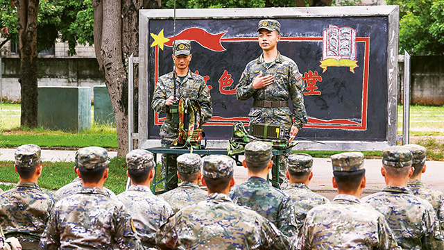 軍營觀察丨當紅色故事“與我有關”